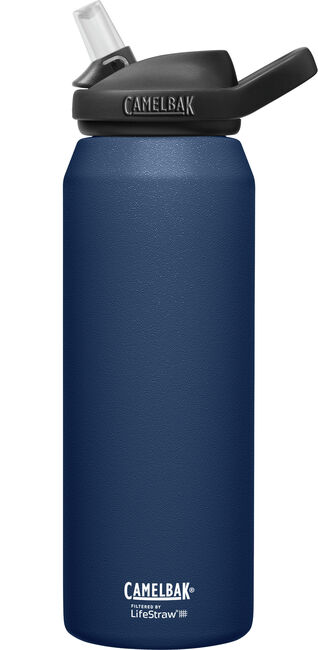 Buy Eddy® + filtered by LifeStraw®, 32oz Bottle, Vacuum Insulated Steel More | CamelBak