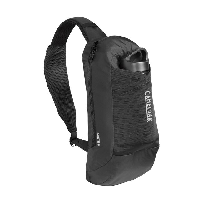 Best Water Bottle Holder - Sling - Pouch - Carrier - Case - Made of Mesh and Durable Nylon, Water Proof, Light Weight, Comfortable Shoulder Strap, Fit