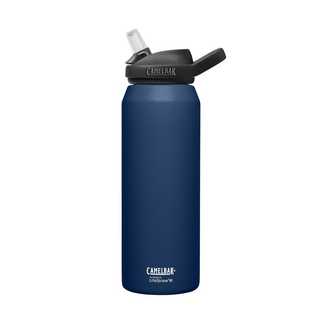 Kids Stainless Steel Insulated Water Bottle Vacuum with Staw 13 oz, Blue Ocean