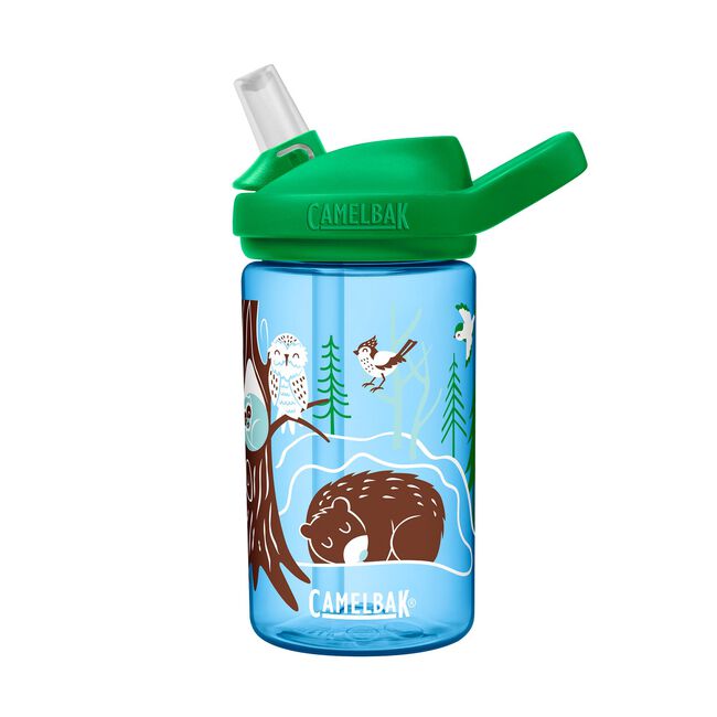 CamelBak Eddy+ 14 oz Kids Water Bottle with Tritan Renew – Straw