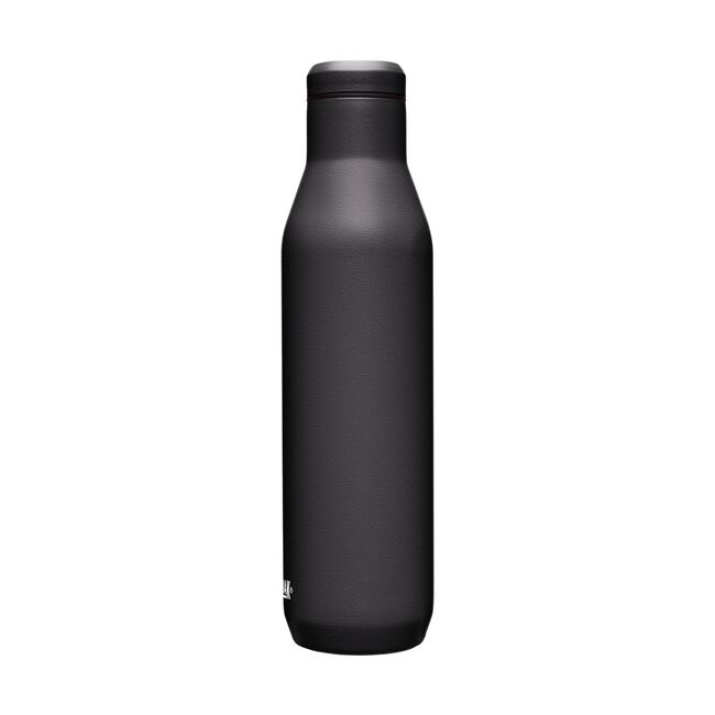 25 Ounce Stainless Steel Vacuum Sealed Water Bottle (Black)