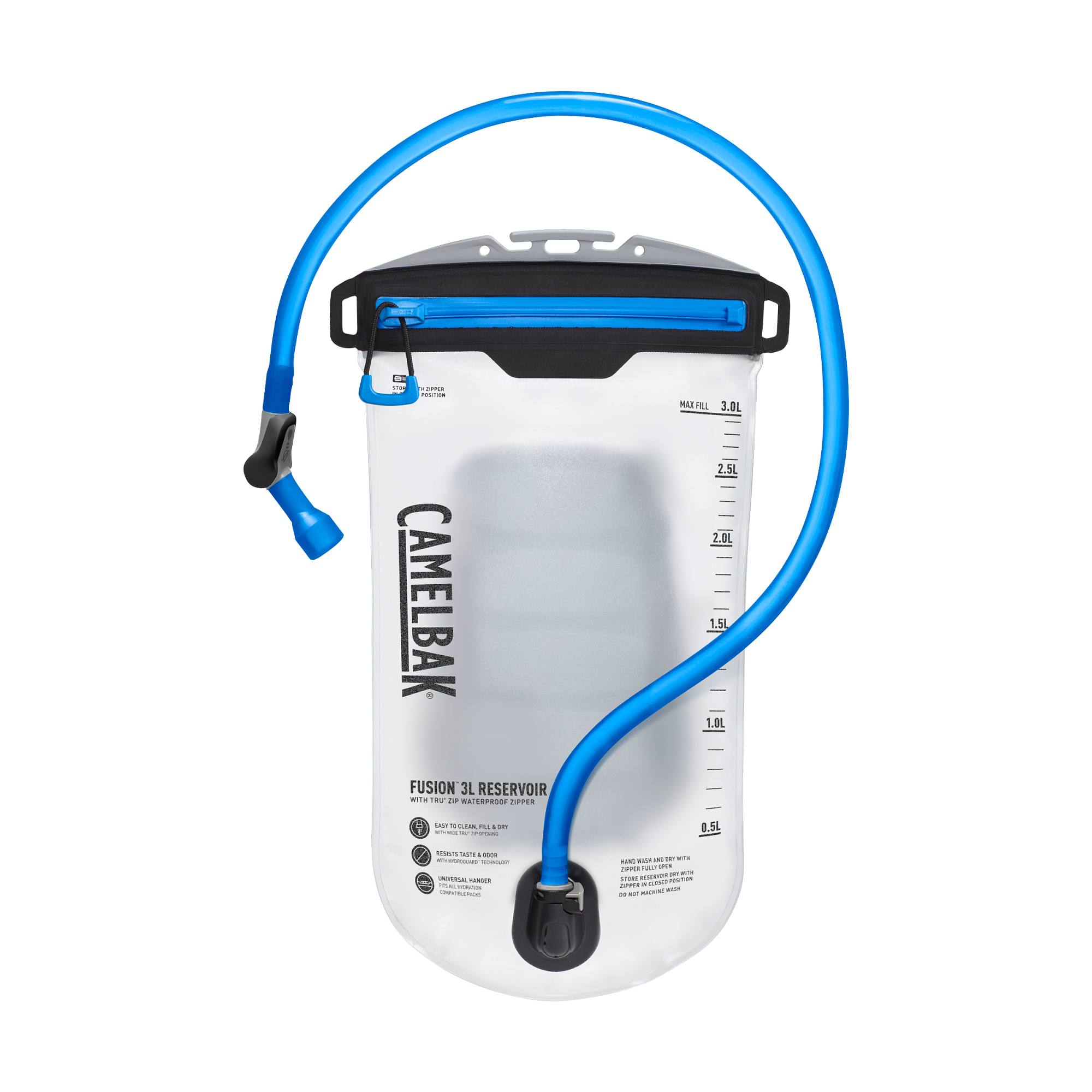 Fusion™ 3L Reservoir with TRU® Zip Waterproof Zipper